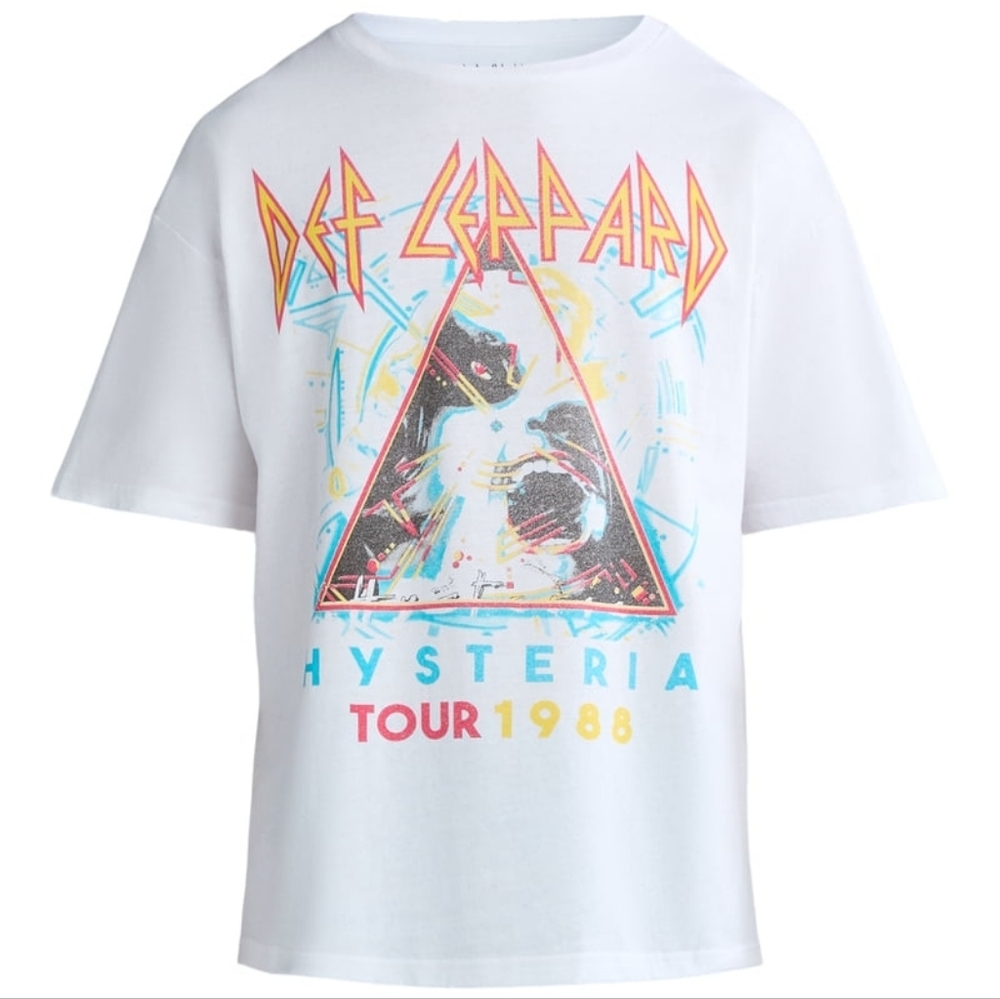 White Tour Graphic Tee for Men